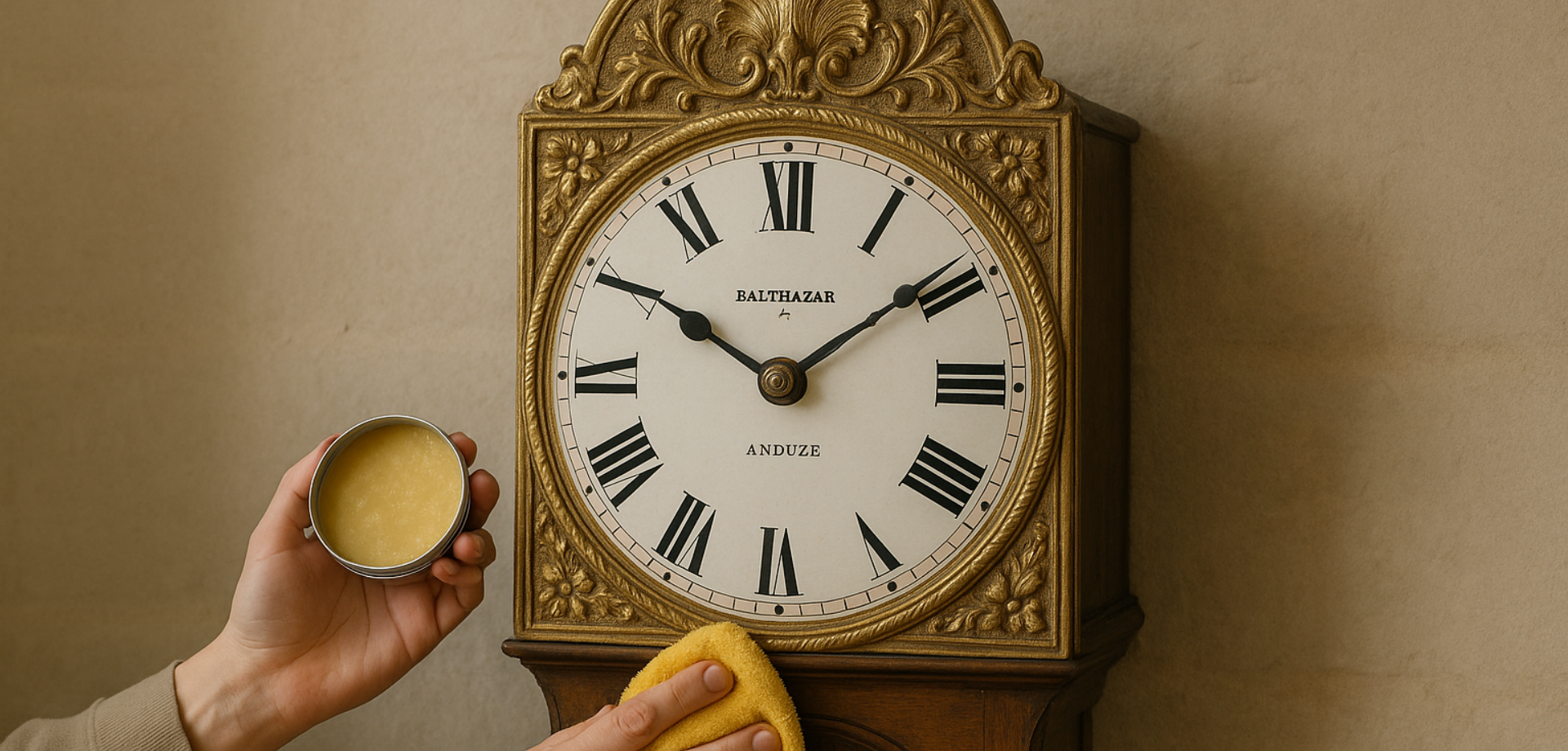 Comment nettoyer le bois d’une horloge comtoise ?
