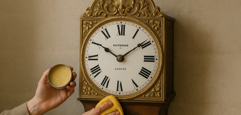 Comment nettoyer le bois d’une horloge comtoise ?