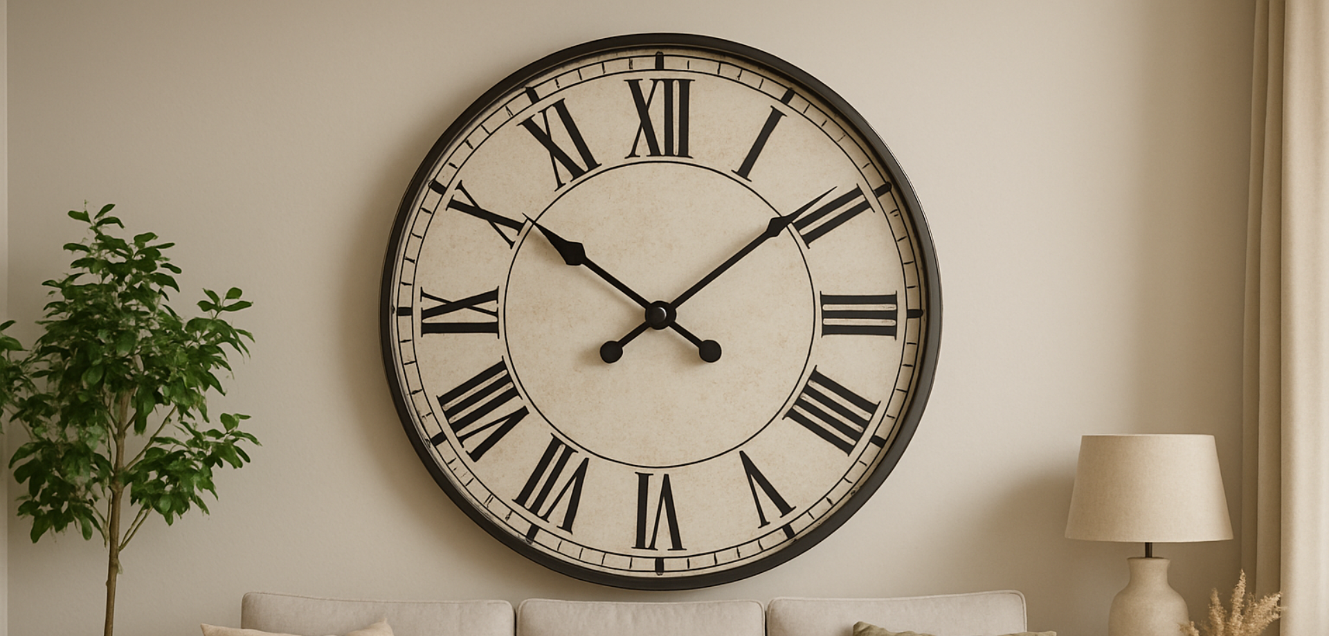 Grande horloge murale : nos conseils pour bien la choisir