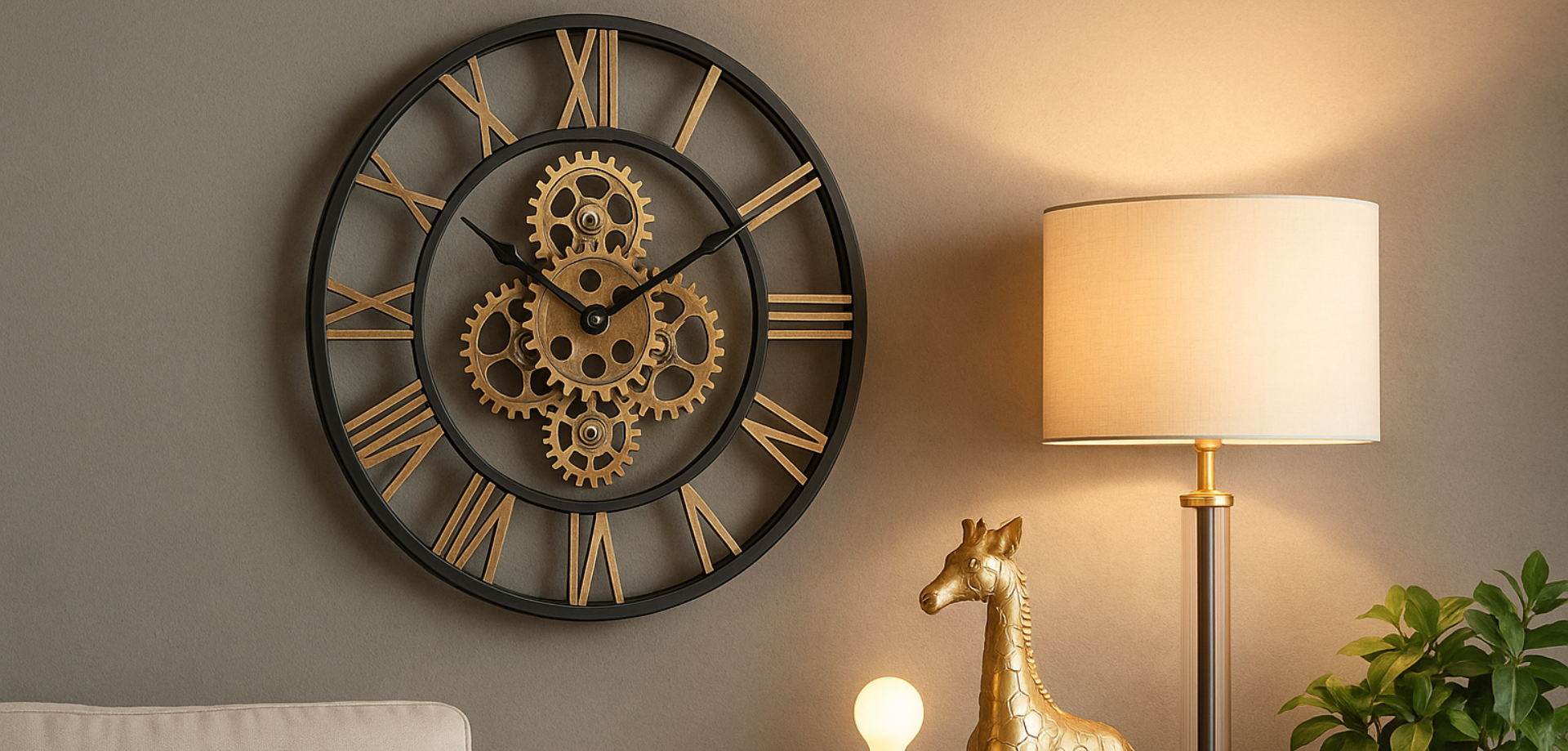 Horloge à engrenage : le mécanisme décoratif qui fascine les amateurs de design