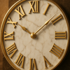horloge et chiffres romains
