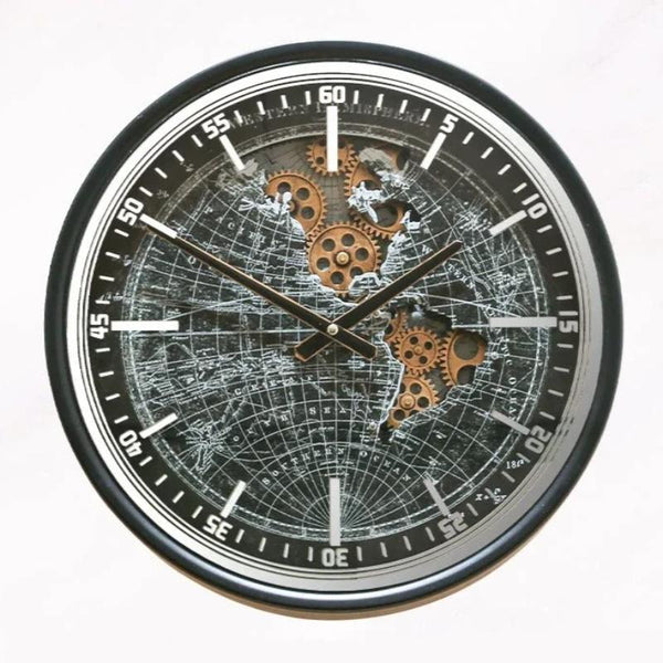 Horloge Industrielle Engrenage