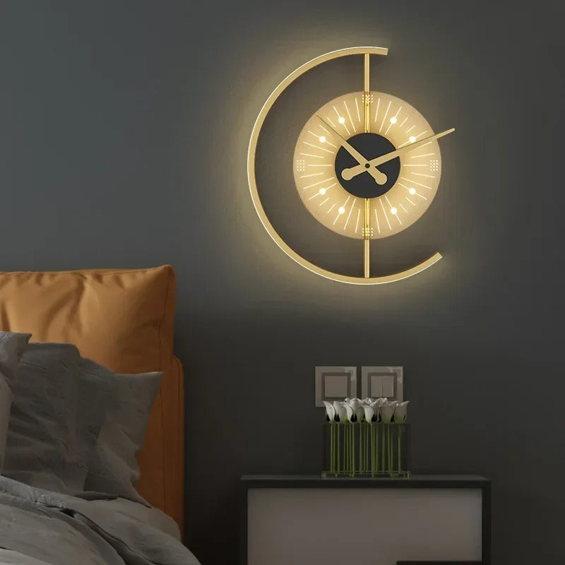 Horloge ovale design moderne avec cadre en PVC Art mural Cerf Nature morte Peint Horloge ovale design moderne avec cadre en PVC Art mural Cerf Nature morte Peint