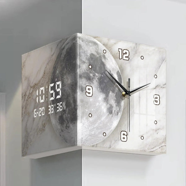 Horloge Lune Double Face
