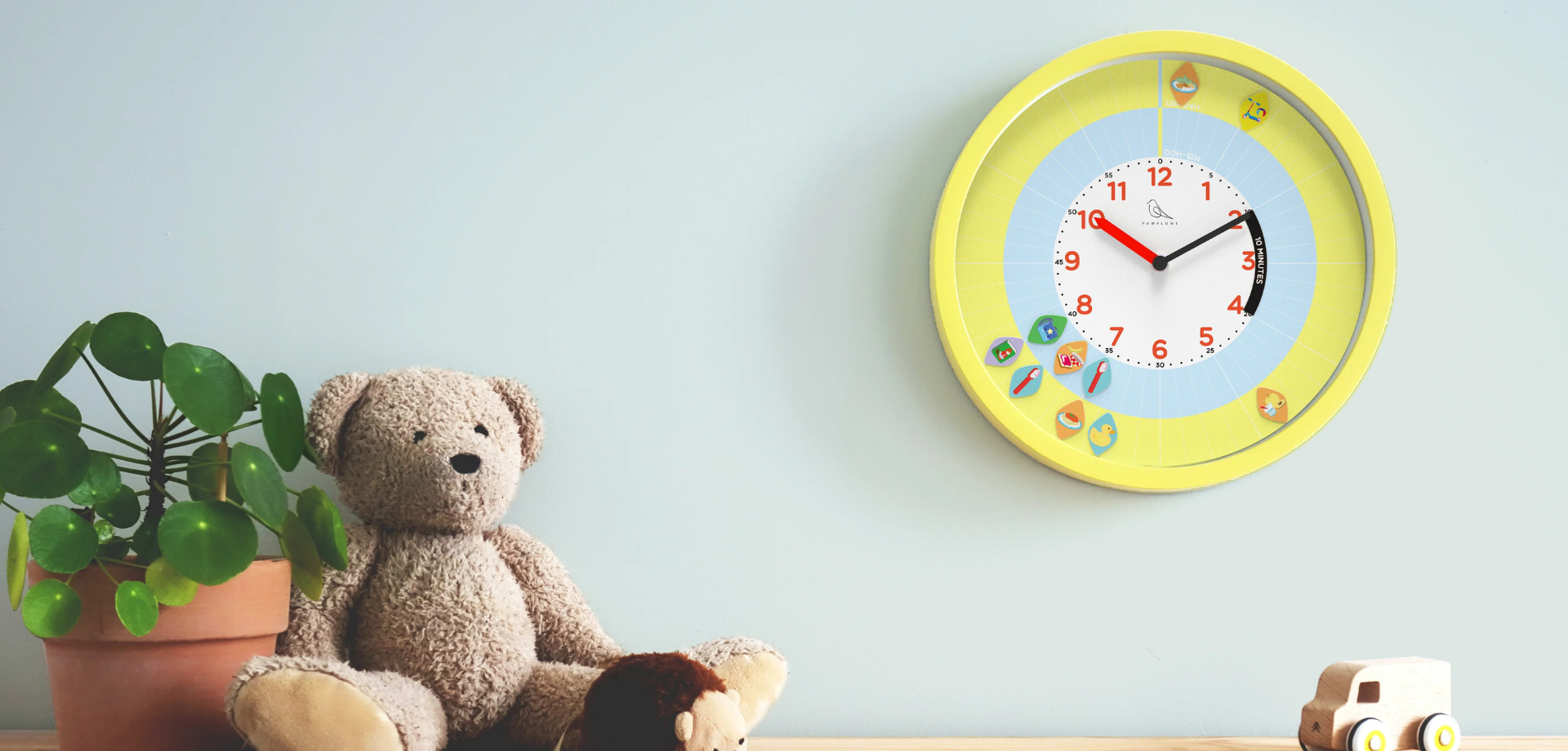 L'horloge enfant : un outil ludique et éducatif pour apprendre l’heure