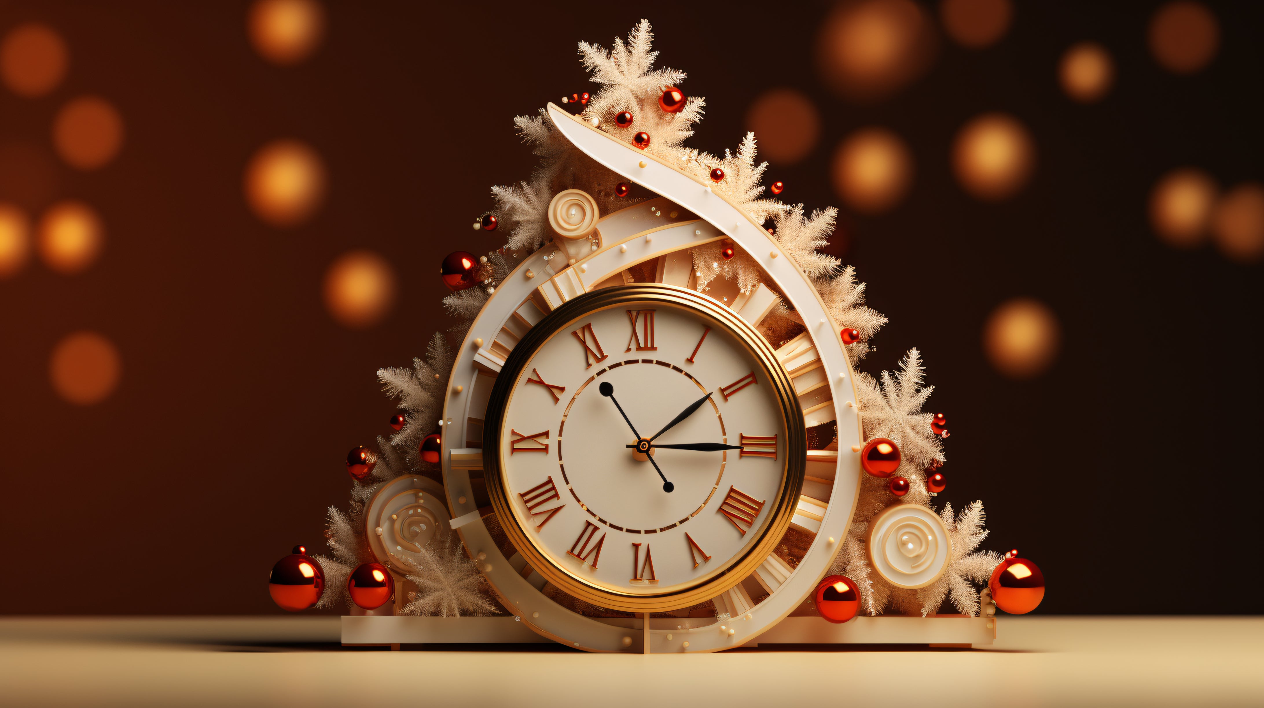 Pour Noël, offrez un cadeau inoubliable, offrez une horloge murale !