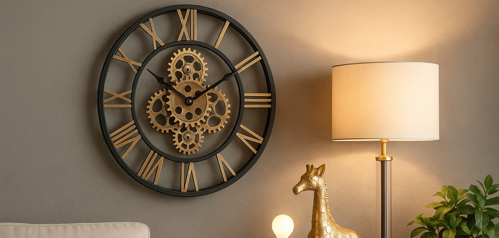Horloge à engrenage : le mécanisme décoratif qui fascine les amateurs de design