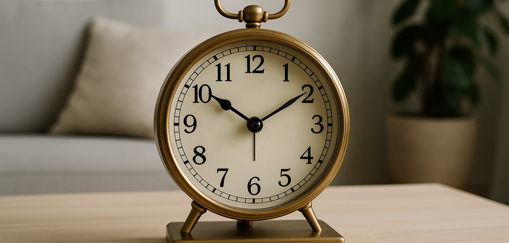 Horloge à poser : élégance et praticité pour votre intérieur