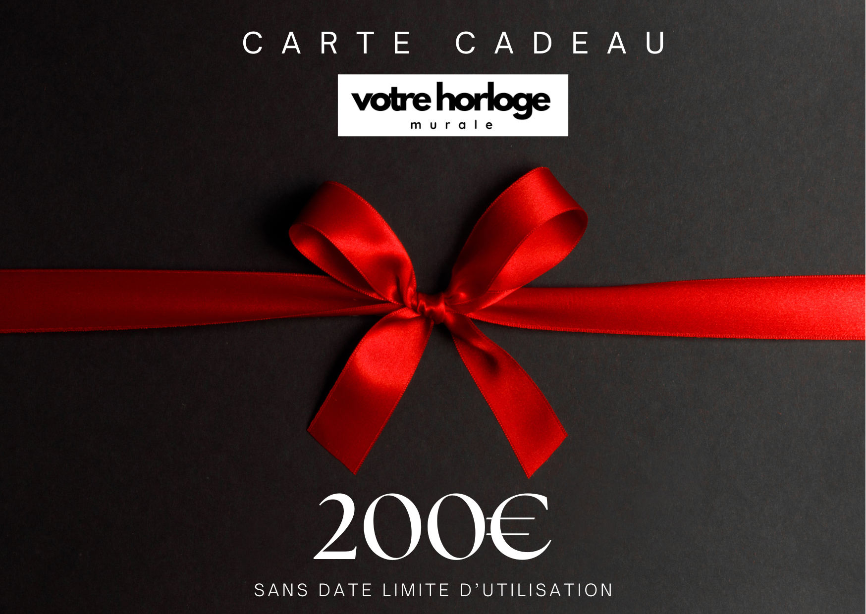 Carte cadeau Votre Horloge Murale - Main Image