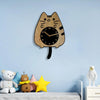 Chat Horloge Murale