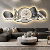 Grande Horloge Murale Led