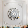 Grande Horloge Murale Miroir