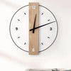 Horloge Bois Chiffres Romains