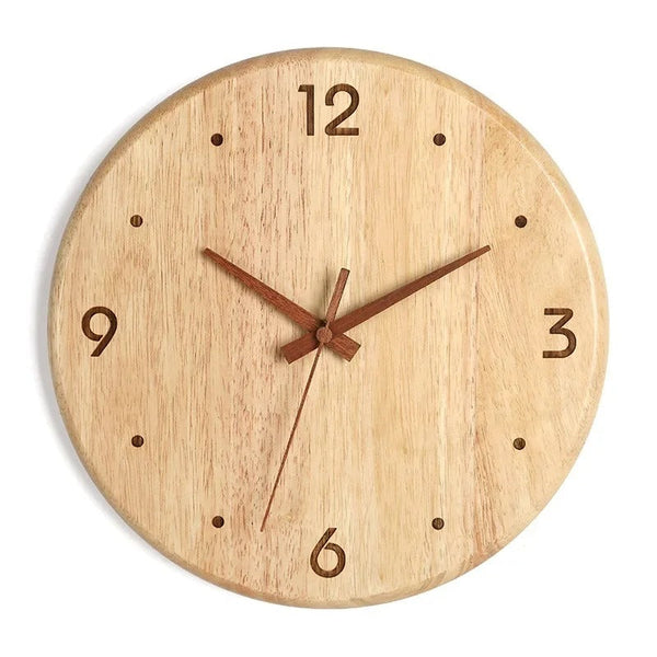 Horloge Bois Naturel