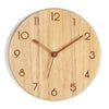 Horloge Bois Naturel