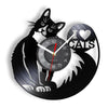 Horloge Chat Led