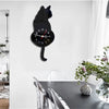 Horloge Chat Noir