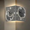 Horloge Double Face Lune