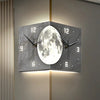 Horloge Double Face Lune