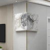 Horloge Lune Double Face
