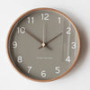 Horloge Murale Bois Scandinave