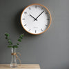 Horloge Murale Bois Style Japonais