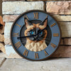 Horloge Murale Chat Siamois