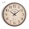 Horloge Murale Design Bois