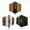 Horloge Murale en Bois Moderne