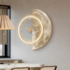 Horloge Murale Lune Lumineuse