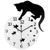 Horloge Murale Originale Chat