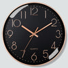 Horloge Noir et Or