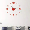 Horloge Sticker Mural