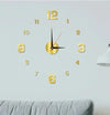 Horloge Sticker Mural