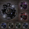 Horloge Vinyle Mario Led