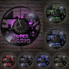 Horloge Vinyle Super Mario Led