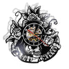 Horloge Vinyle Tatouage