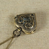 Montre Gousset en Forme de Coeur
