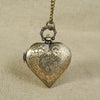 Montre Gousset en Forme de Coeur
