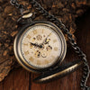 Montre Mécanique Gousset Bois Élégant