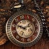 Montre Mécanique Gousset Bois Élégant