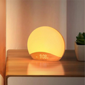 Réveil Simulateur D'aube Avec Veilleuse Colorée - Réveil Lumineux Lever Du Soleil Et Sons Apaisants - 13